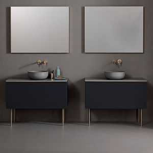mueble de lavabo de pie
