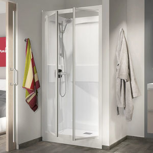 cabina de ducha de vidrio