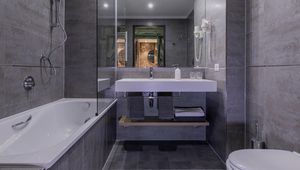 baño contemporáneo