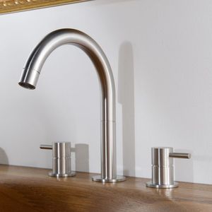 grifo bimando para lavabo