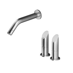 grifo bimando para lavabo