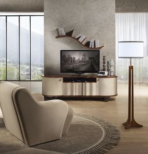 mueble de televisión de estilo contemporáneo