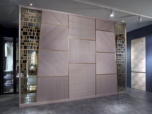 separador de espacios de madera