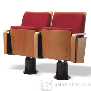 butaca de cine de madera