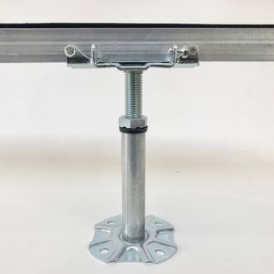 pedestal para suelo técnico de acero galvanizado