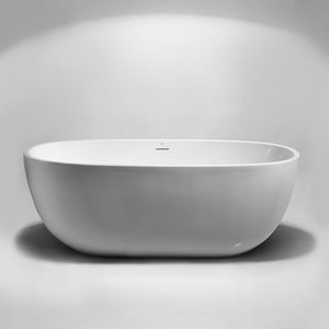 bañera ovalada