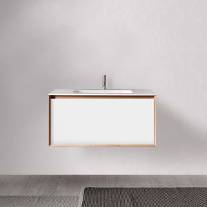 encimera de lavabo de roble