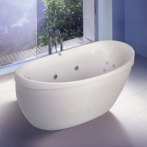 bañera ovalada