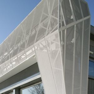 malla metálica de aluminio