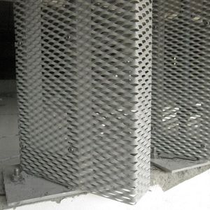 malla metálica de aluminio