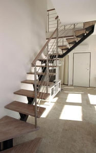 escalera en U