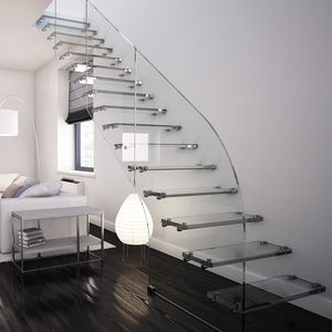 escalera recta