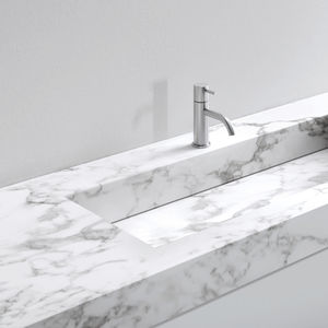 encimera de lavabo de mármol