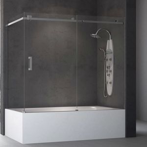 mampara de bañera corredera