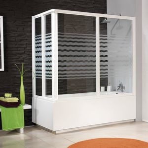 mampara de bañera corredera