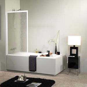 mampara de bañera giratoria