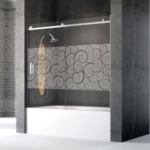 mampara de bañera corredera