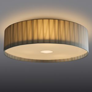 plafón contemporáneo / redondo / de tejido / halógeno