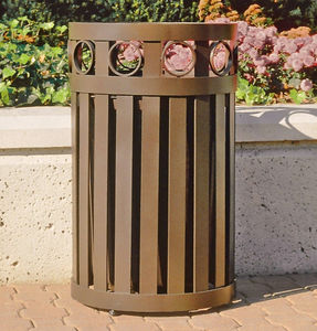 cubo de basura público