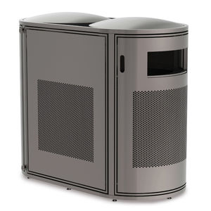 cubo de basura de reciclaje