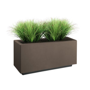 jardinera de fibra de vidrio