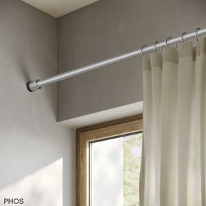 varilla para cortina de acero inoxidable cepillado