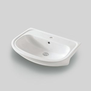 lavabo semiencastrado