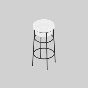 consola para lavabo de metal
