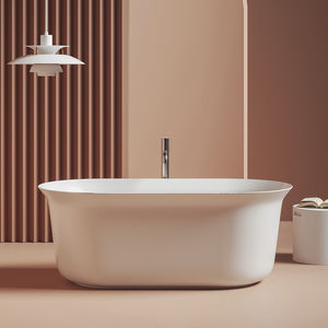 bañera ovalada