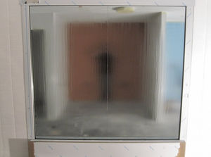 muro de agua de vidrio