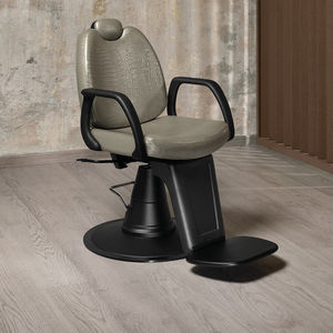 sillón de barbero de plástico