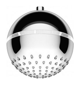 rociador de ducha de techo / redondo / con iluminación integrada