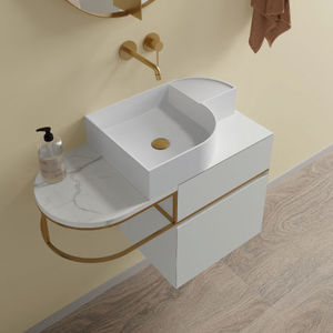 encimera de lavabo de mármol