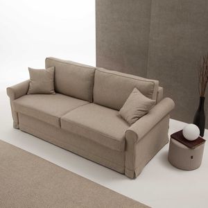 sofá cama / contemporáneo / de tejido / 3 plazas
