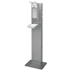 dispensador de gel hidroalcohólico de pie