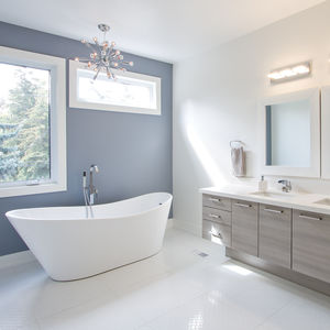 baño contemporáneo
