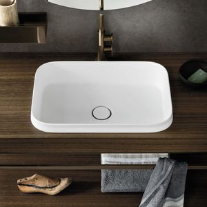 lavabo semiencastrado
