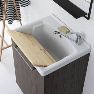 lavabo con base