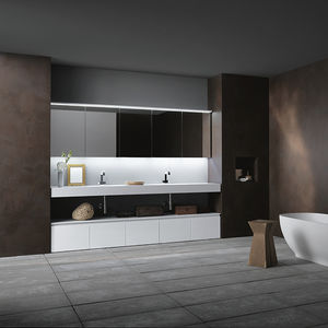 mueble de lavabo doble
