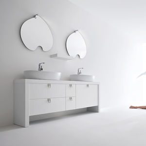 mueble de lavabo doble