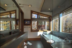 baño contemporáneo