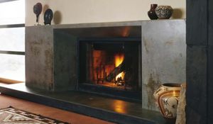 revestimiento de chimenea contemporáneo