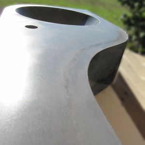 encimera de lavabo de hormigón con fibras de ultraalta resistencia Ductal®