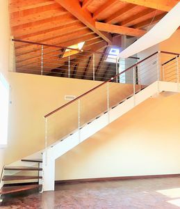 escalera en L