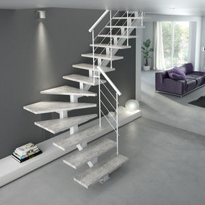escalera recta