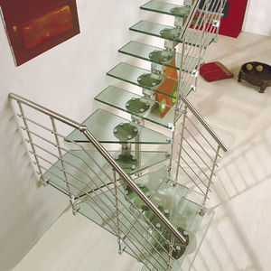 escalera en L