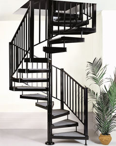 escalera de caracol cuadrada