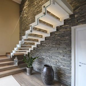 escalera recta