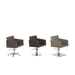 sillón de peluquería de cuero