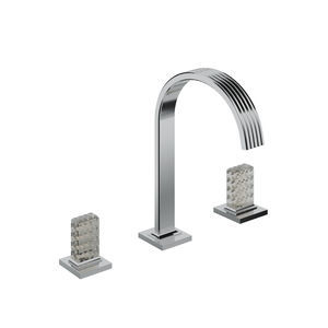 grifo bimando para lavabo